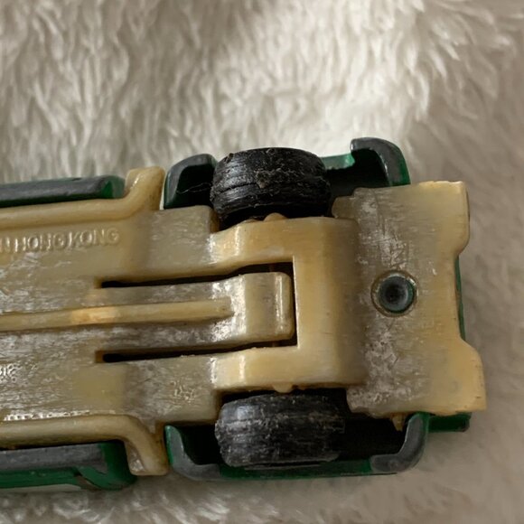 Vintage Yatming Chevy Stepside Pick Up Truck Die Cast Metal Car Toy Green - Picture 7 of 7